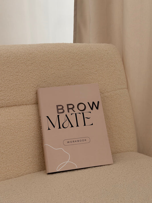 BROWMATE – workbook dla stylistek brwi, które chcą rozwijać biznes z lekkośc