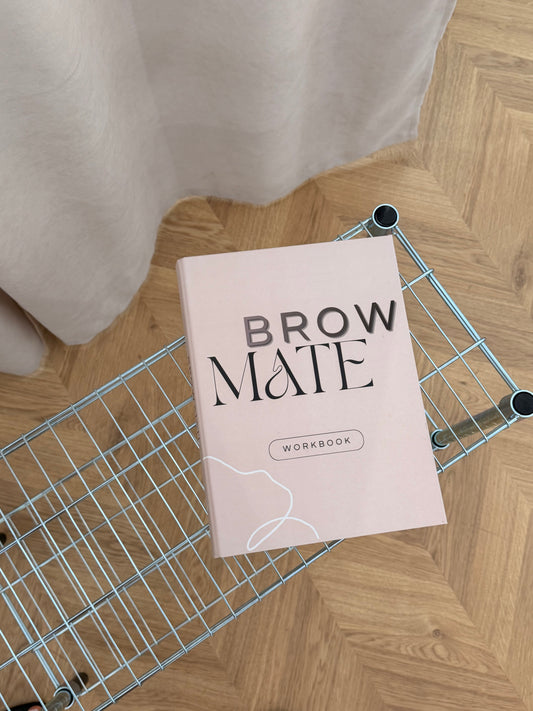 BROWMATE – workbook dla stylistek brwi, które chcą rozwijać biznes z lekkośc