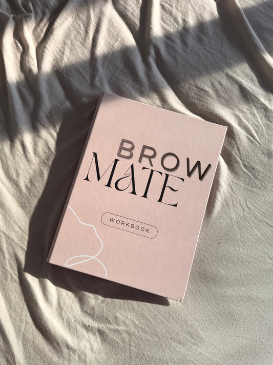 BROWMATE – workbook dla stylistek brwi, które chcą rozwijać biznes z lekkośc